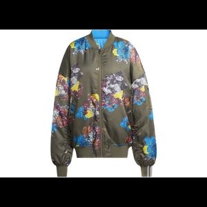 IVY PARK SATIN BOMBER JACKET